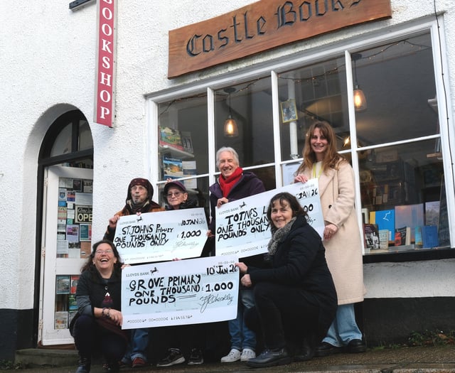 Volunteer bookshop thriving and giving back